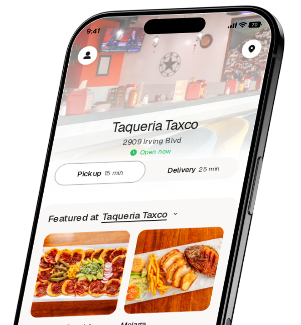 Taqueria Taxco app preview